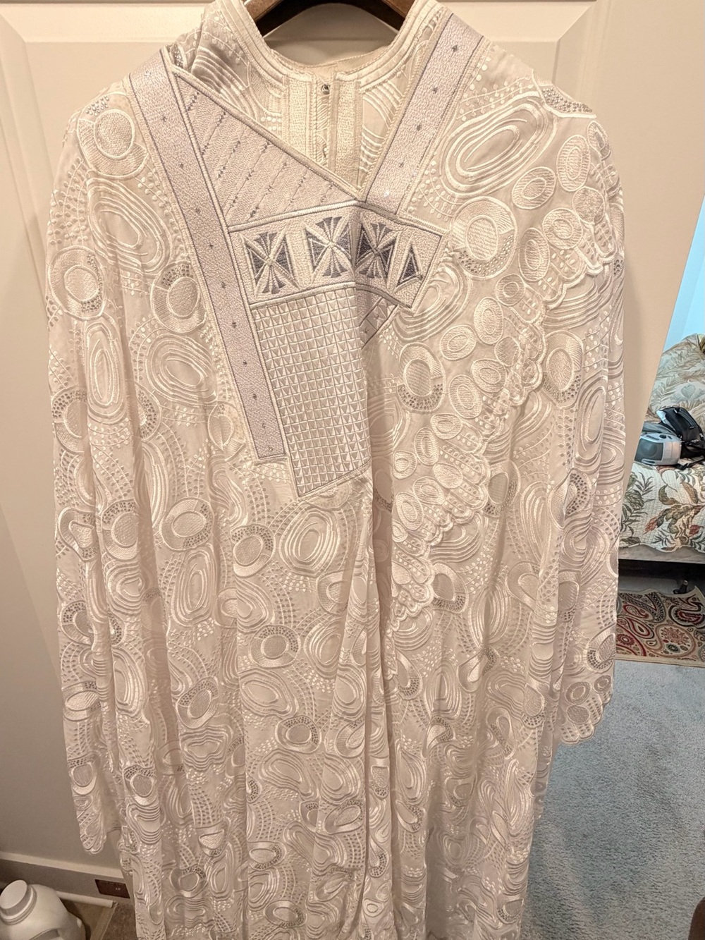 Handmade Jamaican Wedding Outfit
